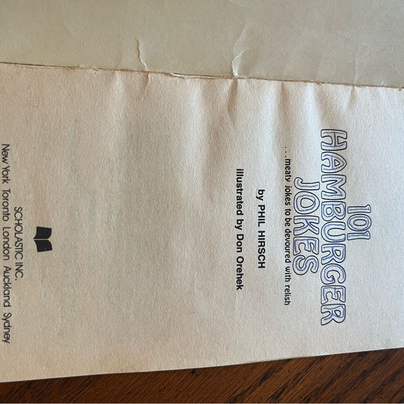 Vintage 1978 book | 101 Hamburger Jokes - Picture 3 of 11